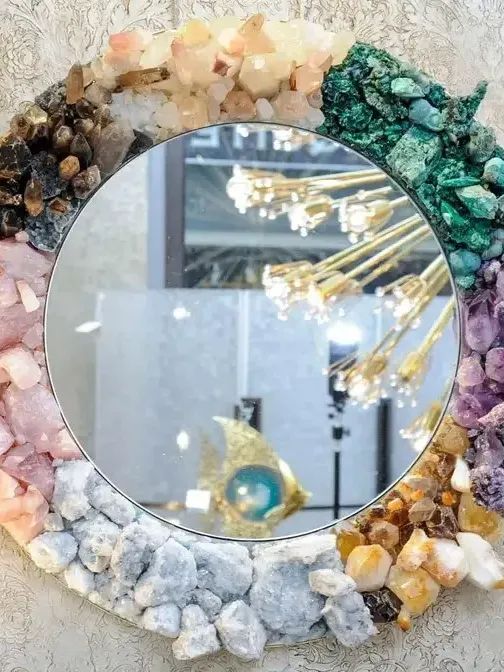 30" Handmade Wall Hanging Mirrors Enhance Your Walls Decorative Rooms Interiors product image (1)