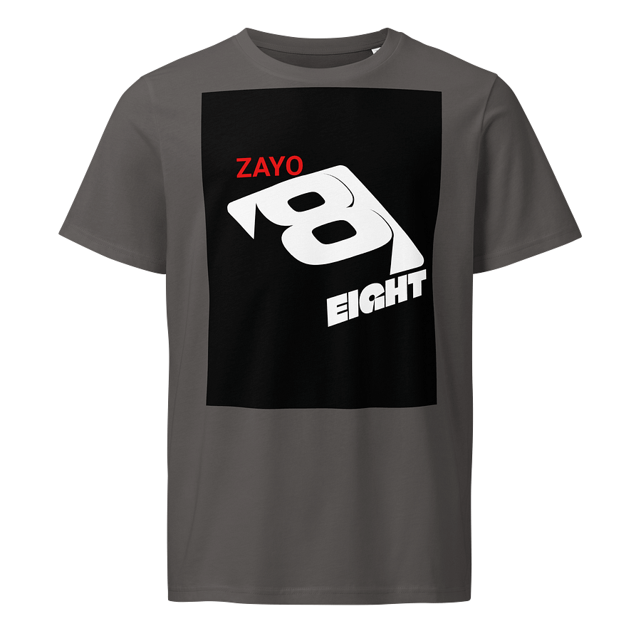 EIGHT Stylish Unisex Organic T-Shirt product image (3)