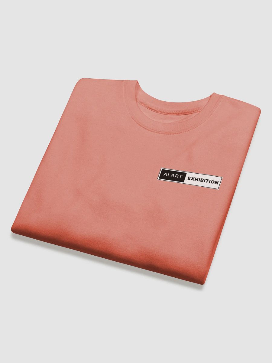 "AI ART EXHIBITION BOX LOGO" premium cotton sweatshirt product image (4)
