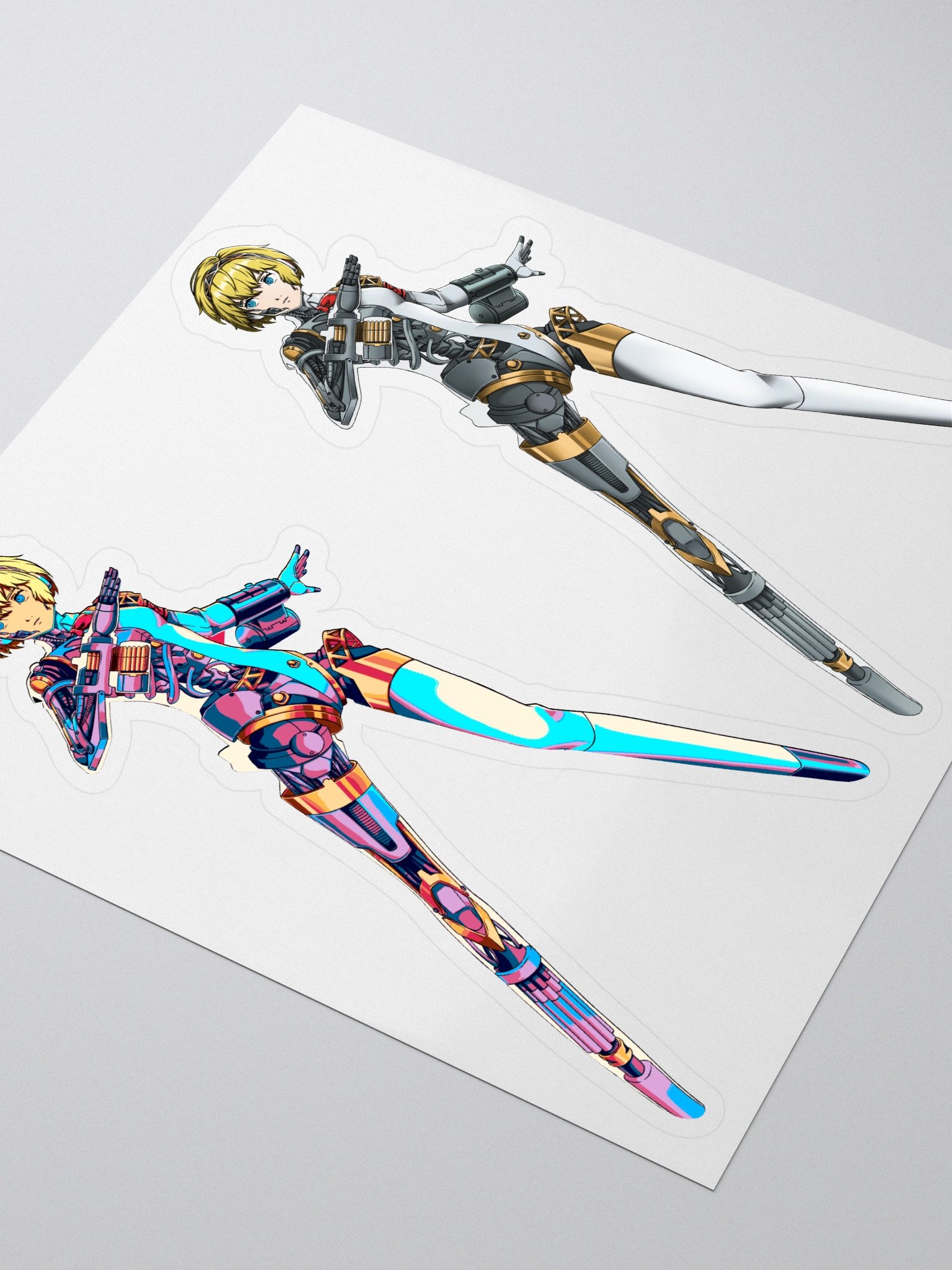 Android Girl Mark I & II Stickers product image (3)