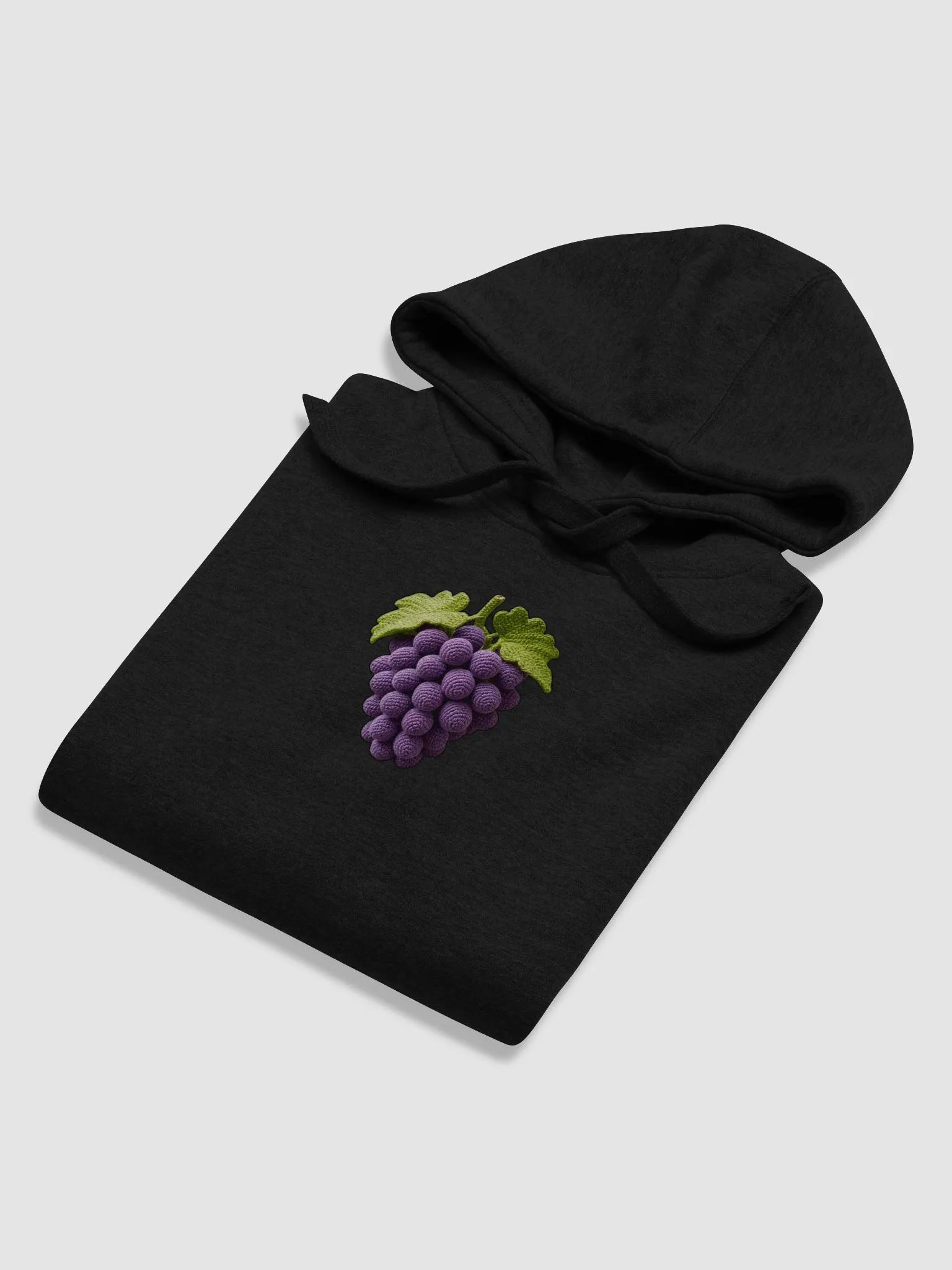 CozyAvocado Cotton Heritage Unisex Premium Hoodie Grape Slice #2 product image (6)