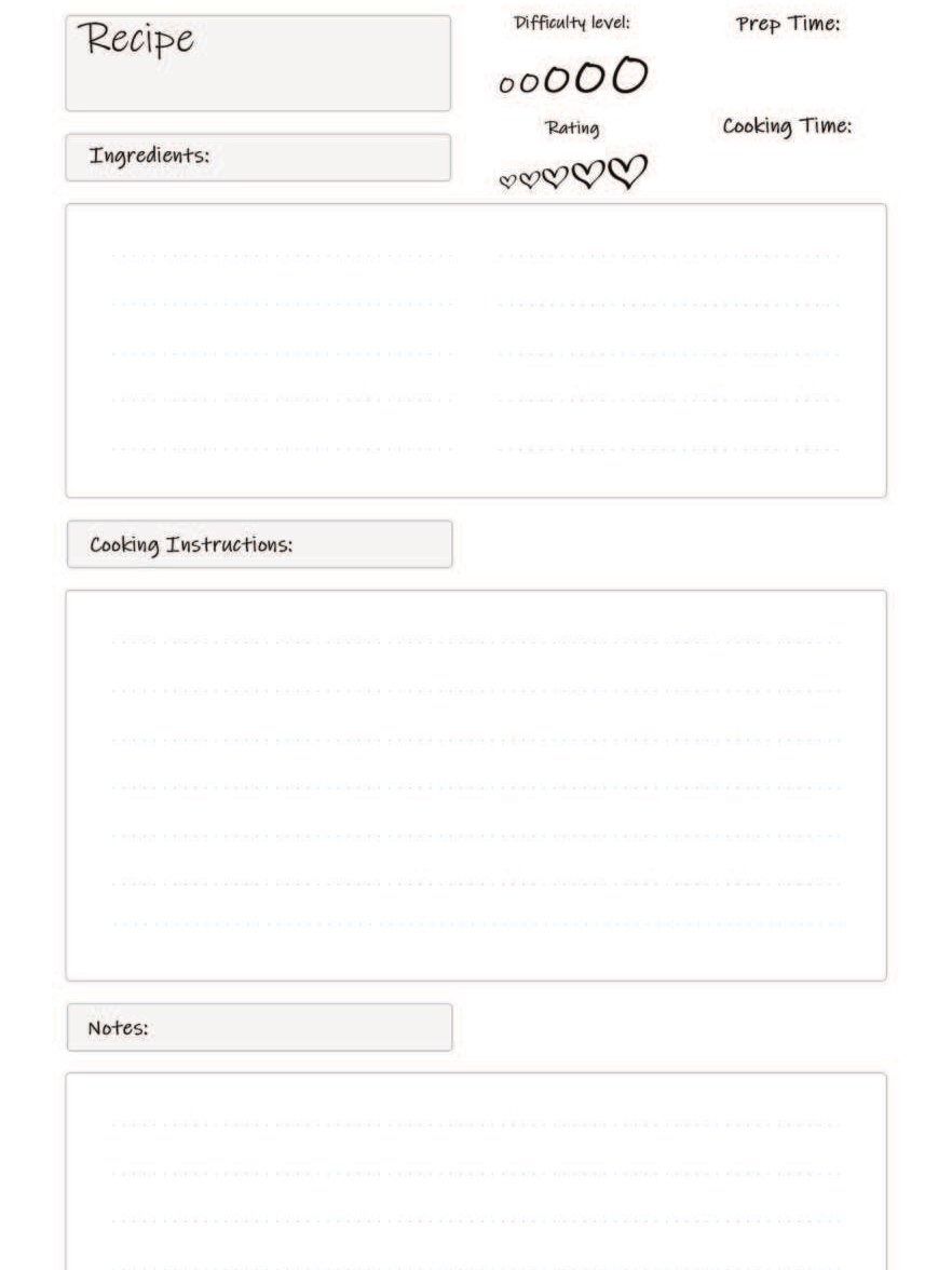 700 Page Recipe Notebook product image (4)