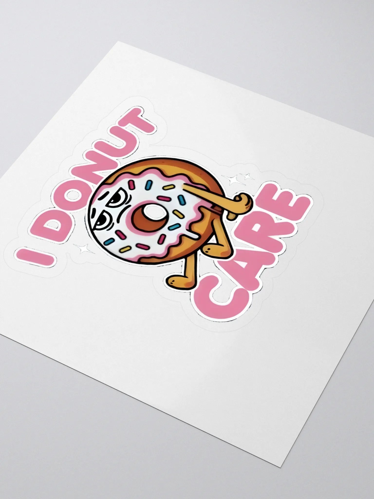 I Donut Care Sticker Set product image (3)