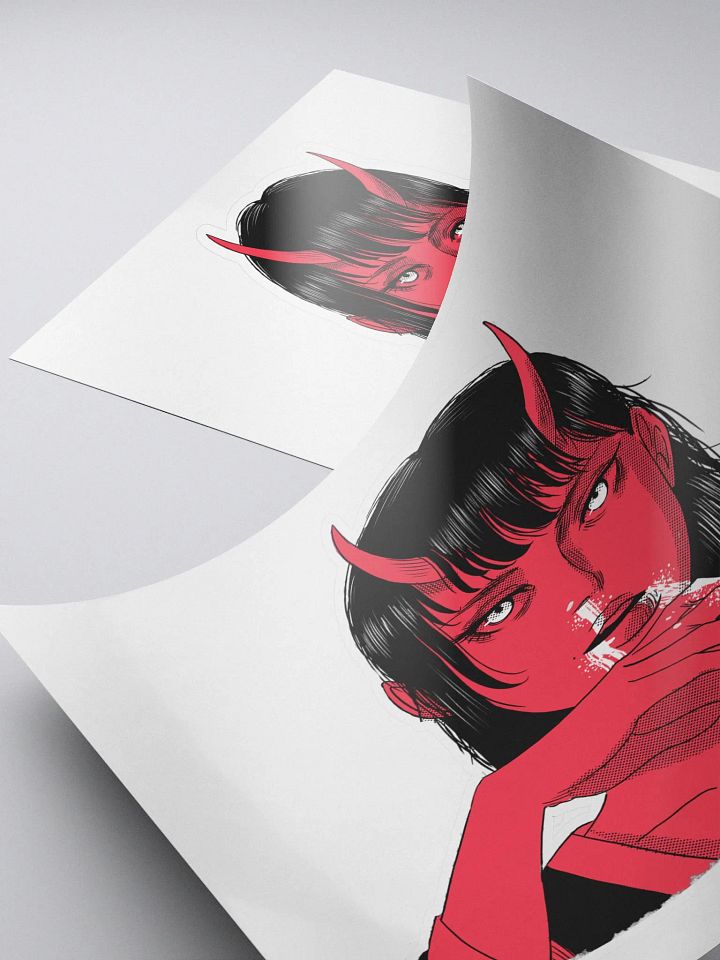 Punched Raw Slap Sticker product image (1)