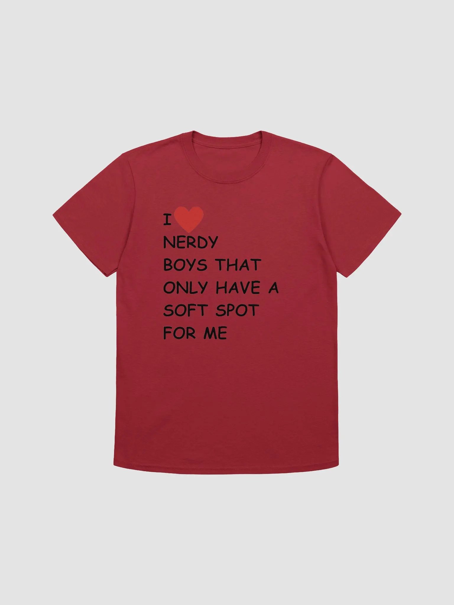 I love nerdy boys that only have a soft spot for me product image (1)