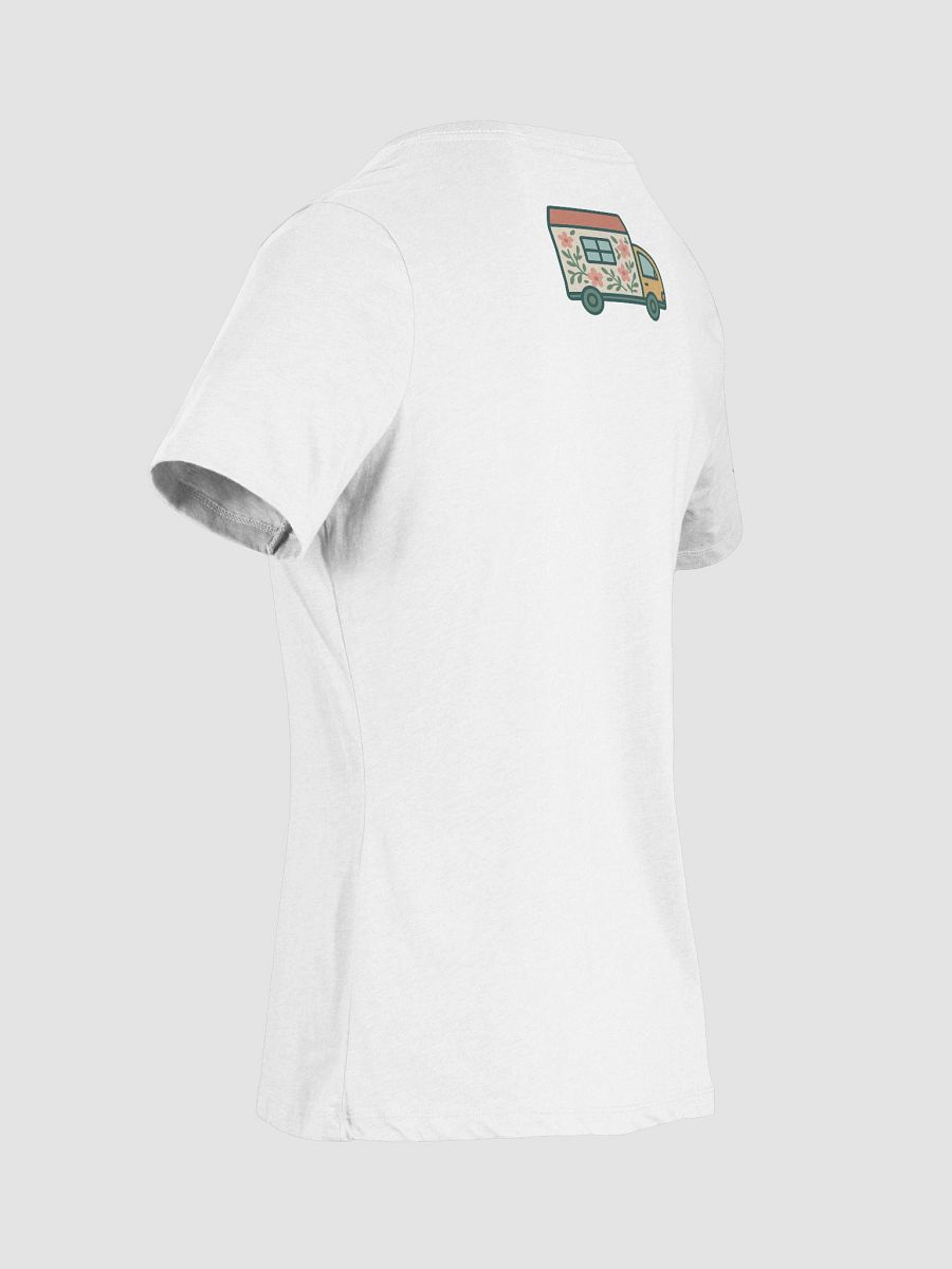 Cosy Cottage Camper Women's V-Neck Tee product image (6)