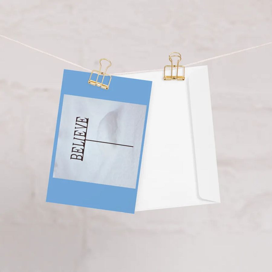 Believe card product image (8)