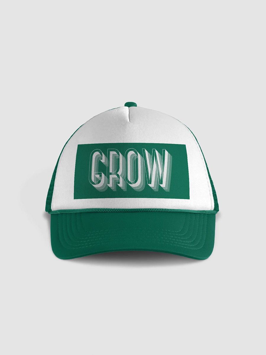 Grow 3D Foam Trucker Hat product image (1)