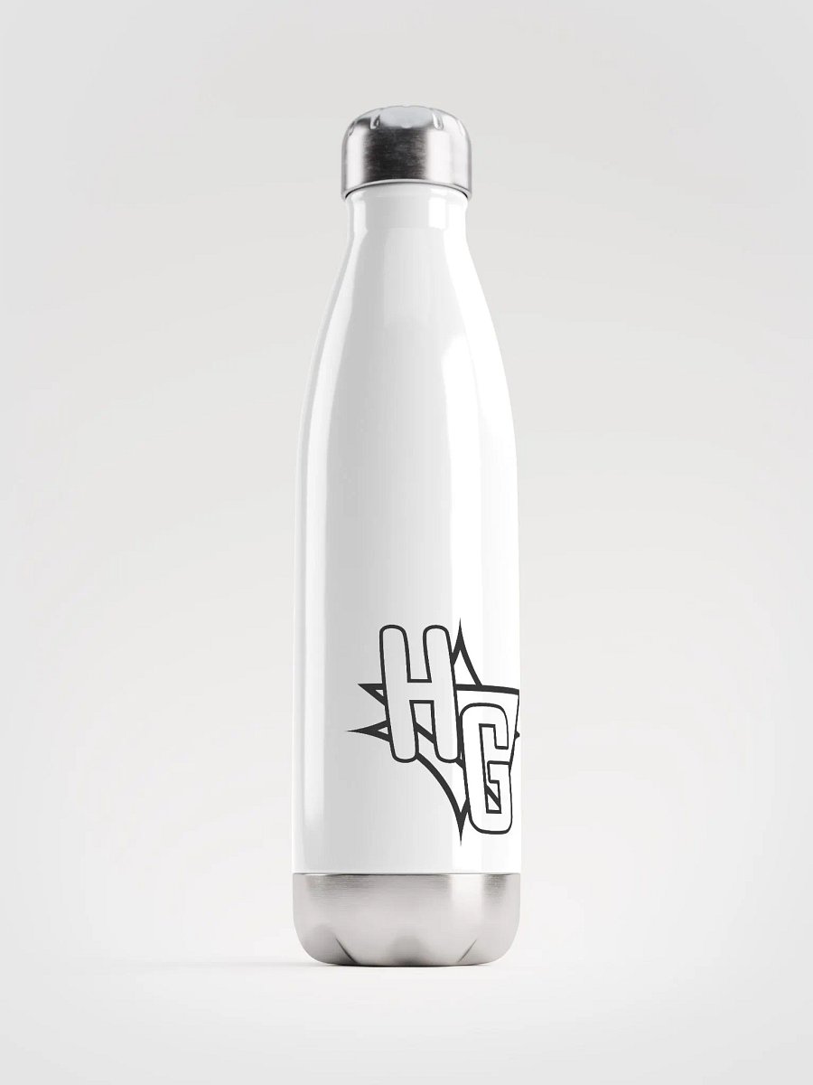 Hunter's Guild Emblem Stainless Steel Water Bottle—Light Mode product image (1)