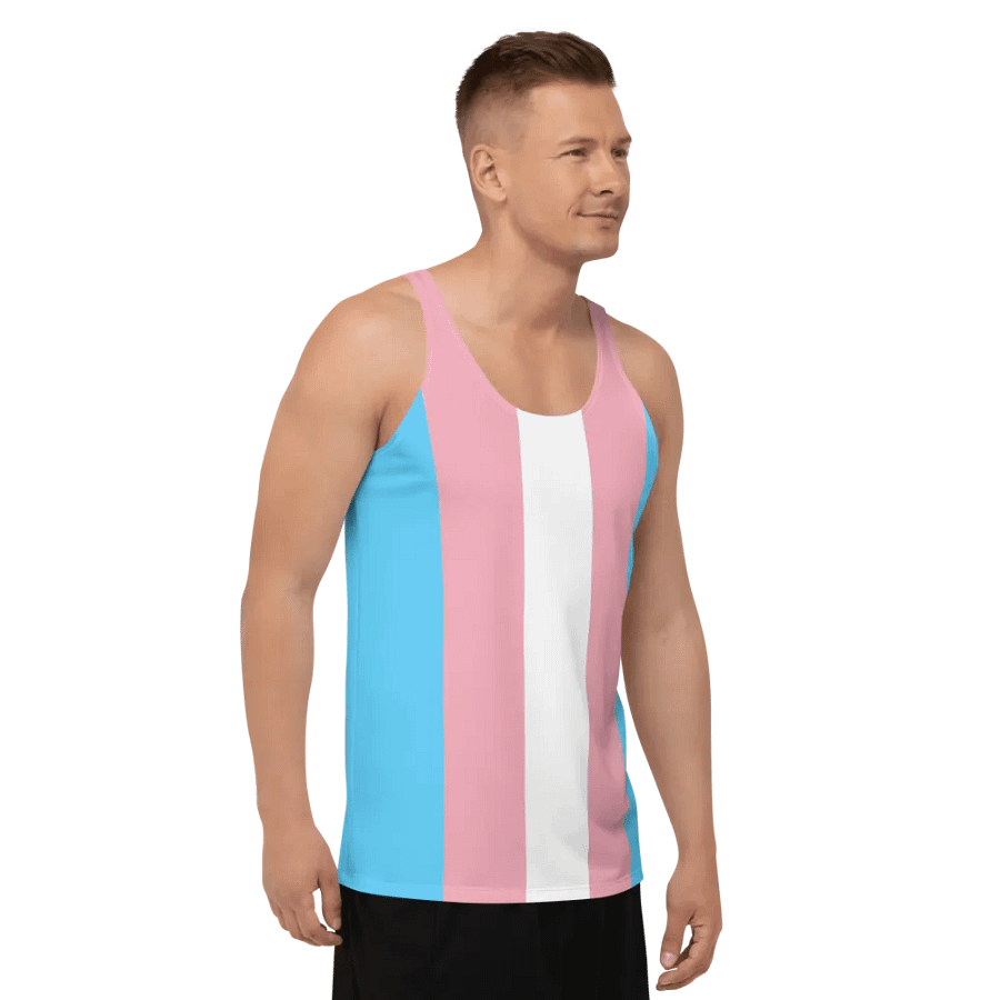 Trans Pride Flag - All-Over Print Tank product image (10)