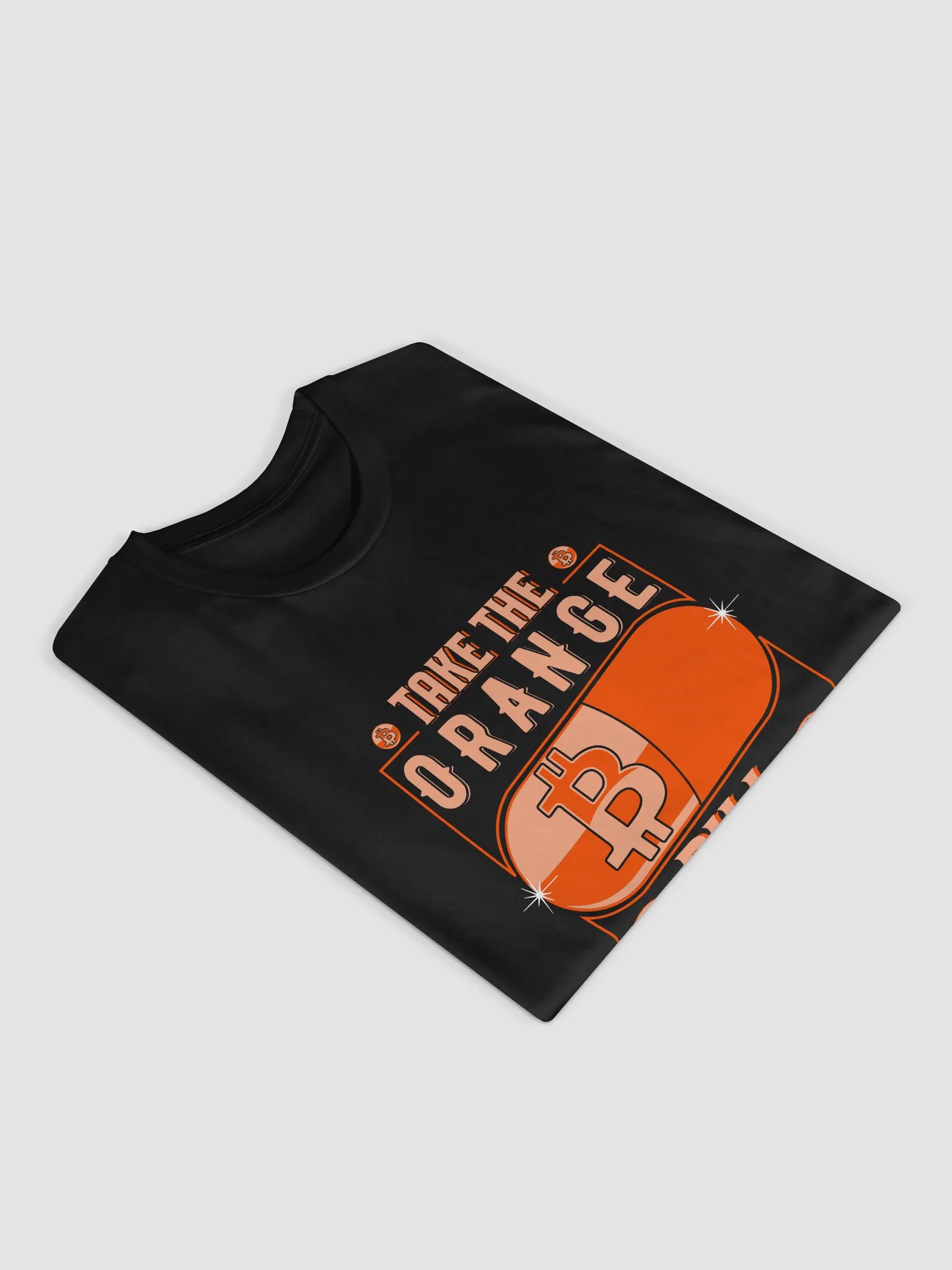 Bitcoin Orange Pill T-Shirt product image (4)