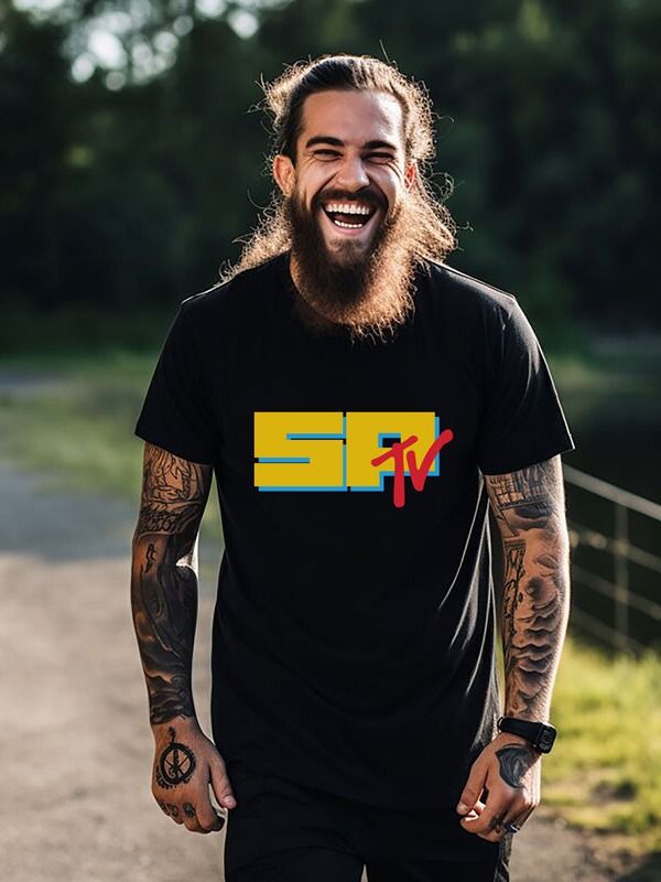 SPTV Black T-Shirt product image (1)