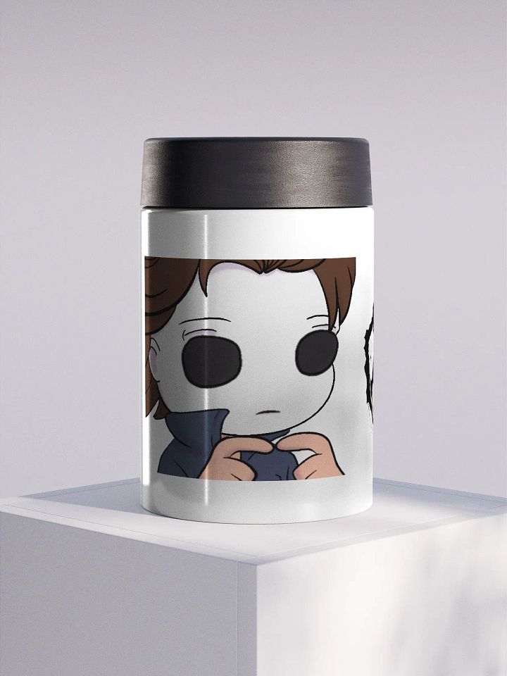 Michael Emote Stainless Steel Koozie product image (1)