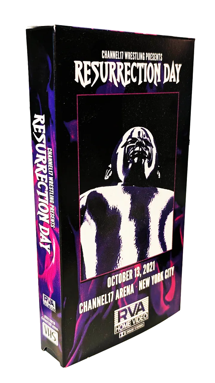 [NEW!] CHANNEL17 WRESTLING Collectible VHS Tape product image (1)