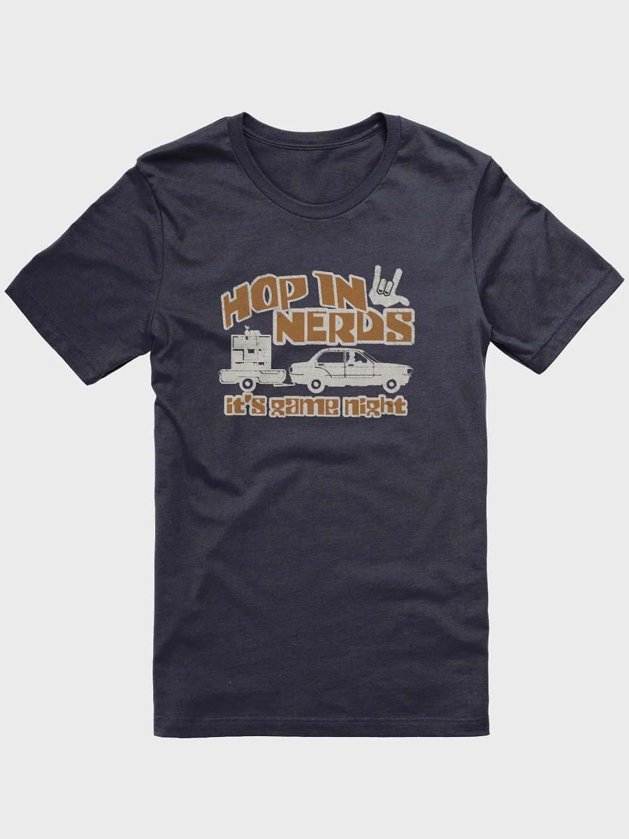 Nerdy Retro Shirt for Board Gamers, Board Game Night T-shirt in Blue product image (5)