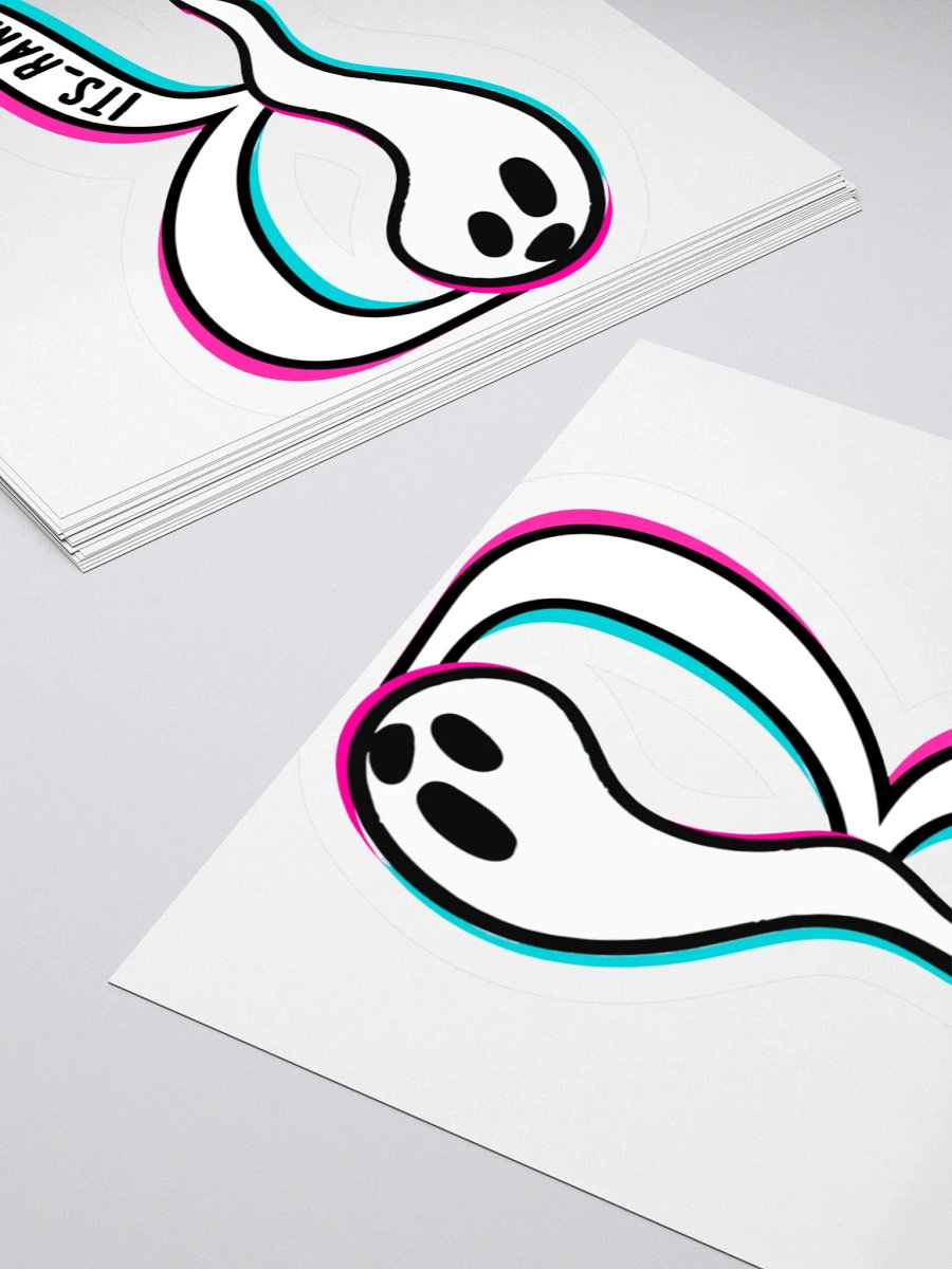 Logo Sticker White Detail product image (11)