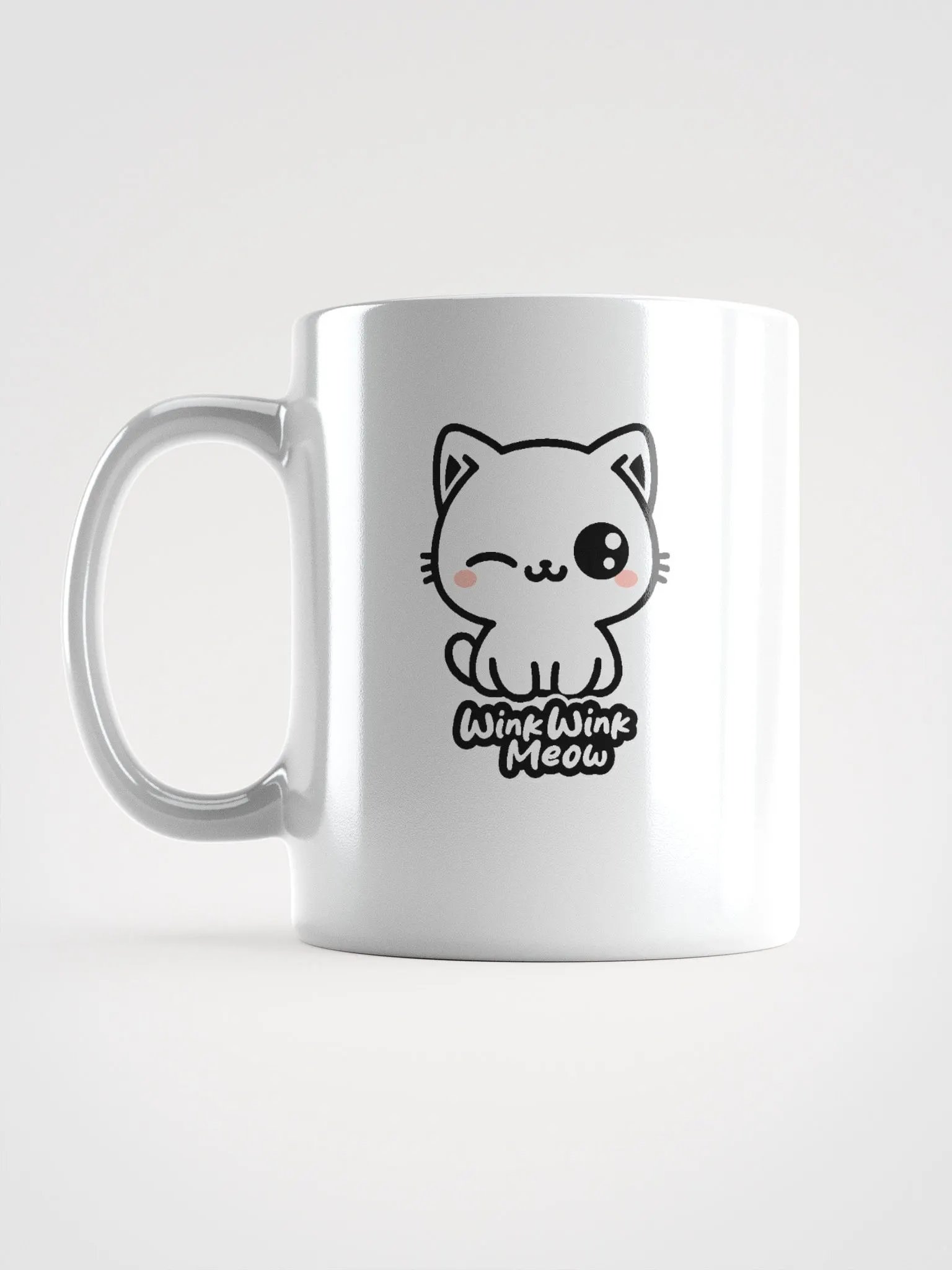 Wink Wink Meow Mug product image (1)