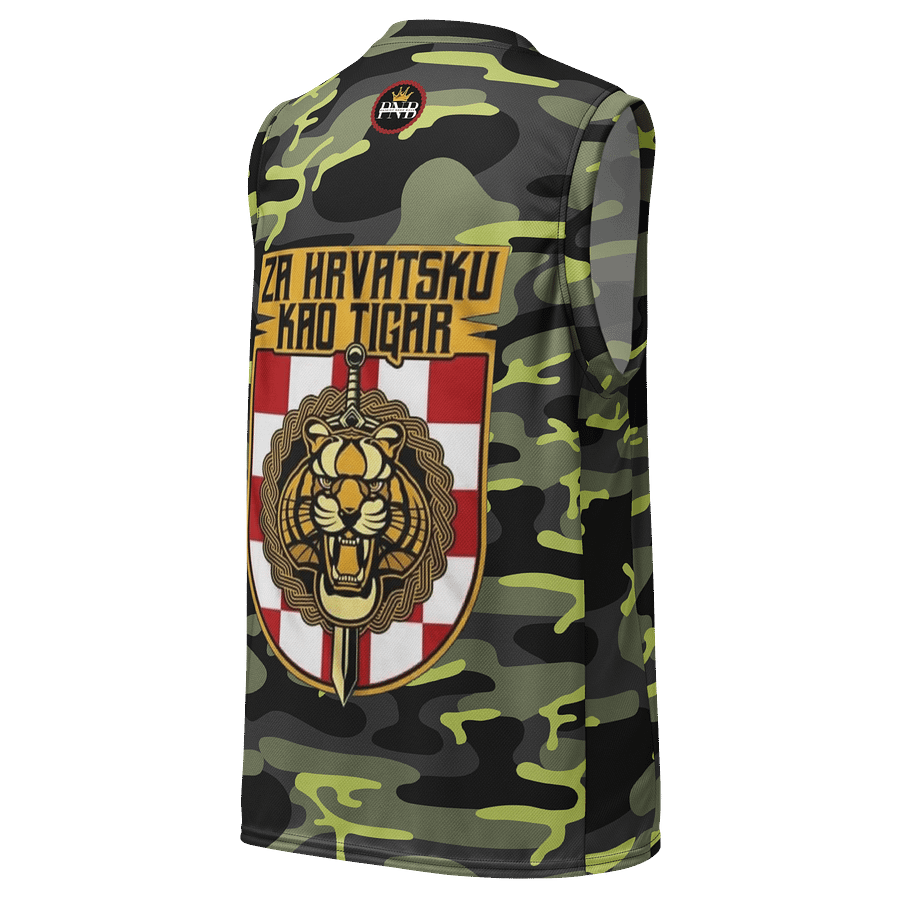 CoolDry Recycled Basketball Jersey Za Hrvatsku Kao Tigar product image (3)