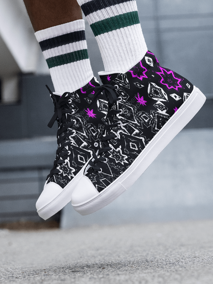 Starry Night Men's High Tops product image (1)