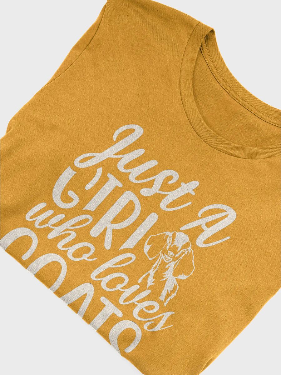 Just a Girl that Loves Nubians Bella + Canvas Shirt product image (64)