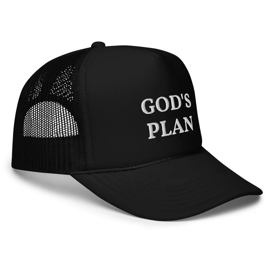 God's Plan - Embroidered Trucker Hat Cap product image (3)
