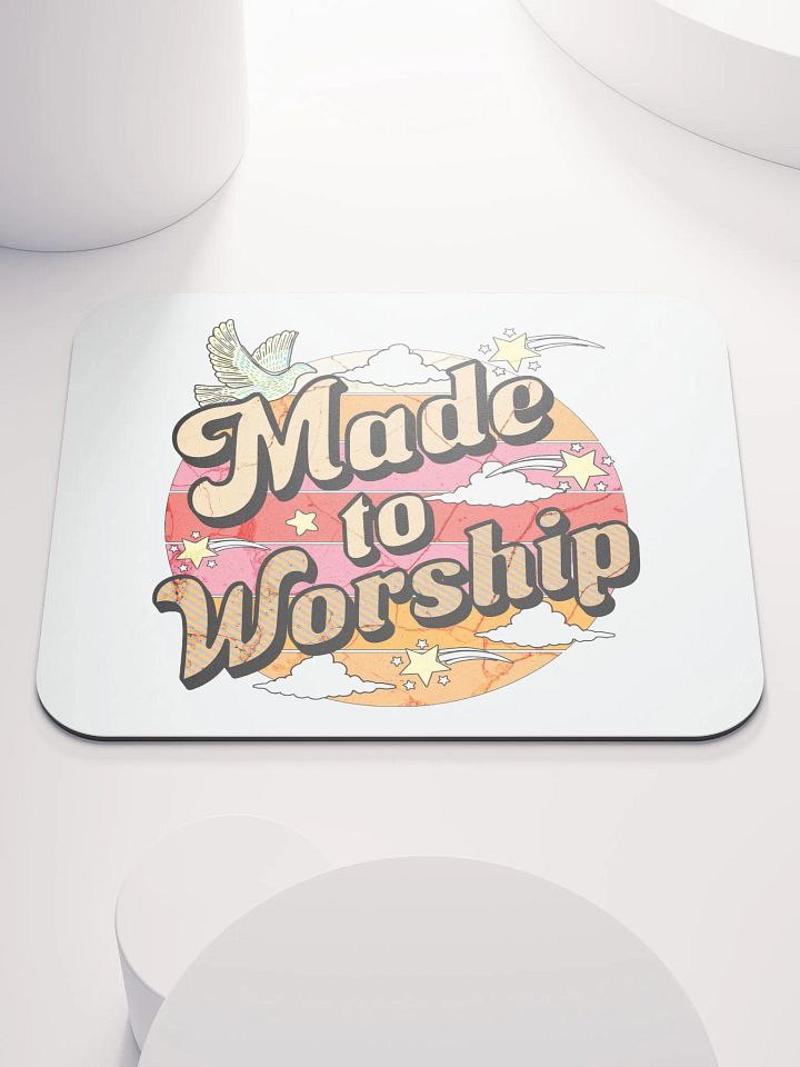 Made To Worship Whimsical Mouse Pad product image (1)
