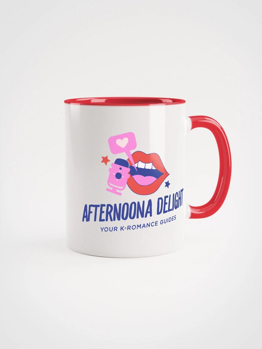 AfterNoona Delight Mug Red Interior product image (1)