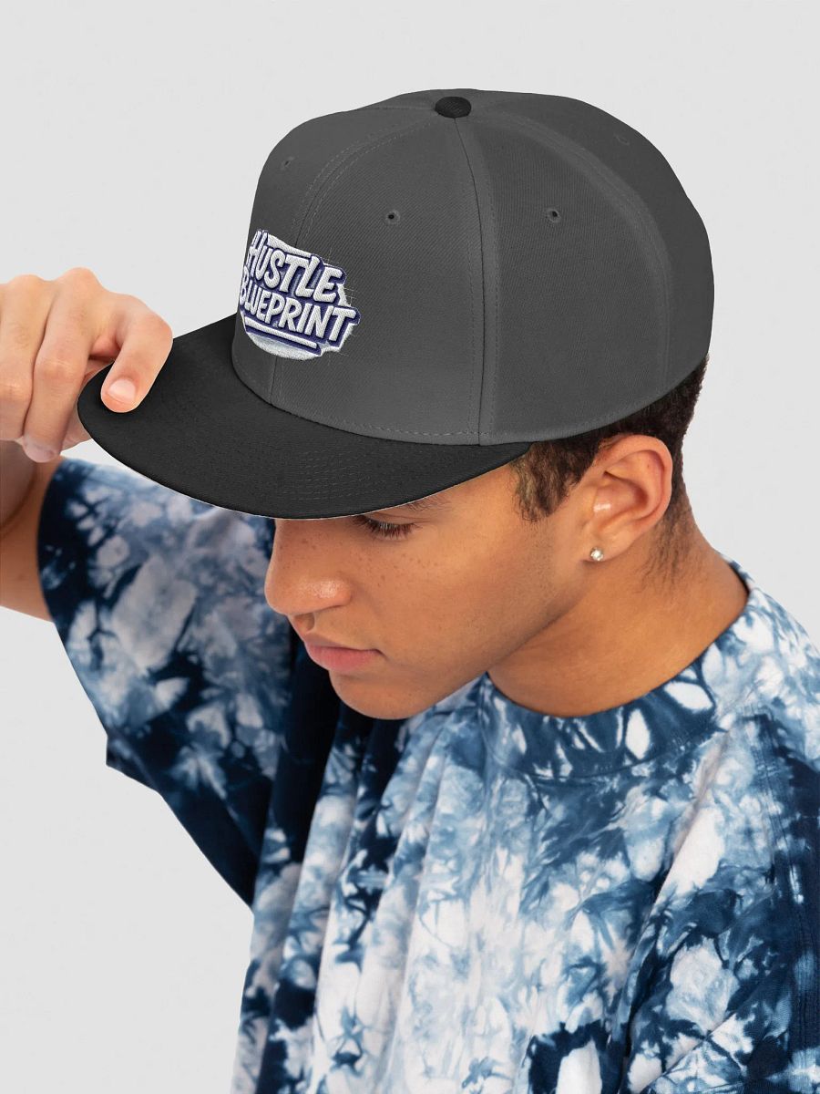 HUSTLE BLUEPRINT Snapback Cap product image (47)