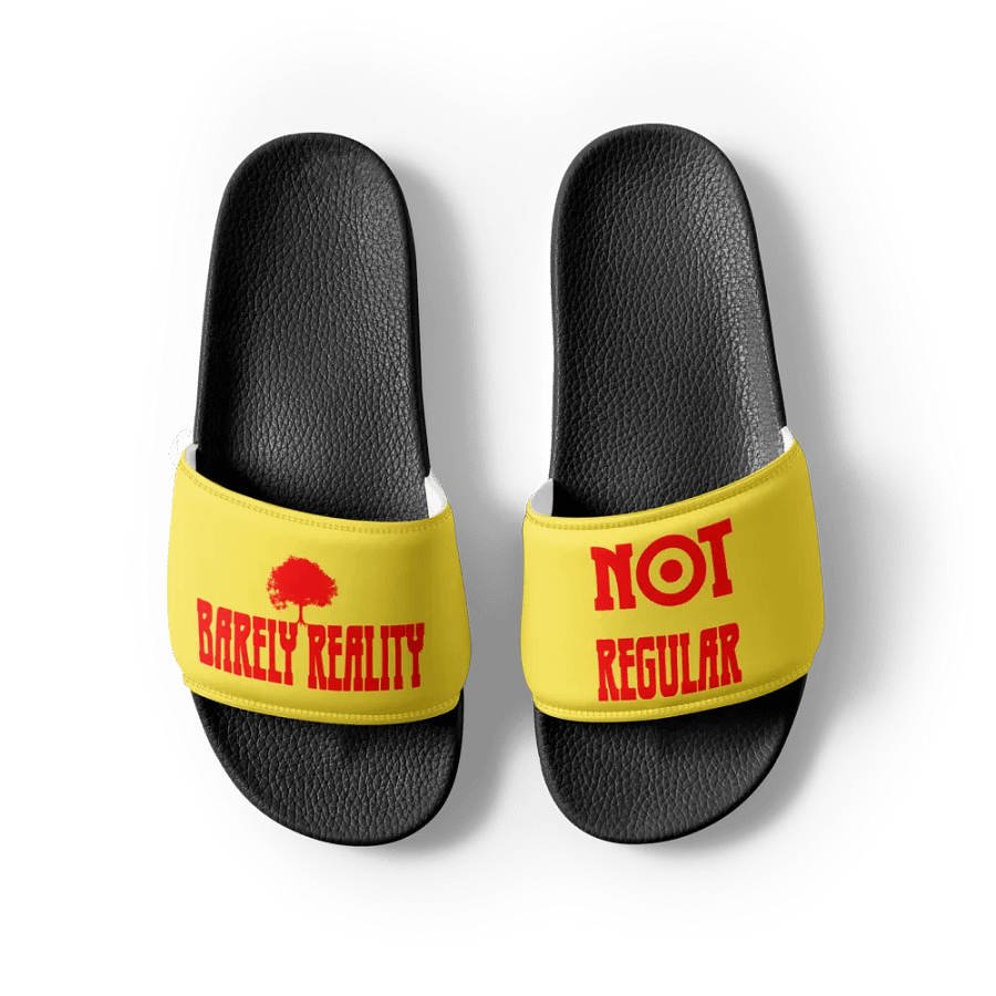 "NOT REGULAR" SLIDES (YELLOW) product image (4)