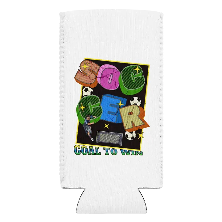 Goal To Win Soccer Dynamic Vibes Can Cooler product image (2)