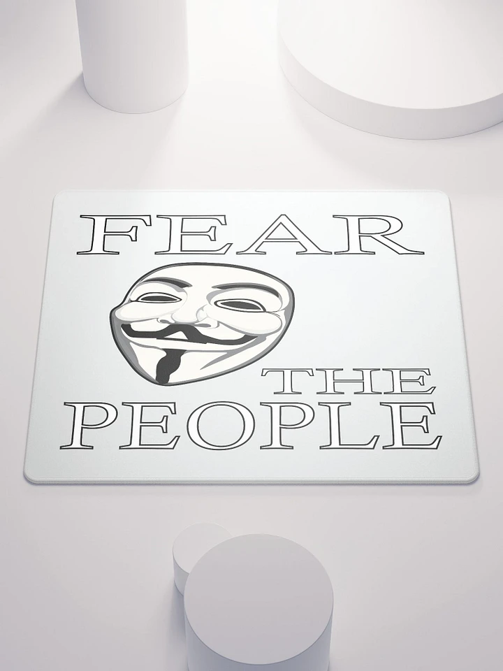 Fear The People - Gaming Mouse Pad product image (1)