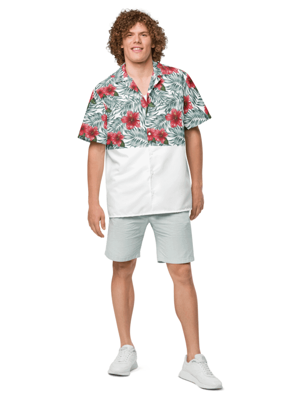Hibiscus Leaf Design | Unisex Hawaiian Shirt product image (1)
