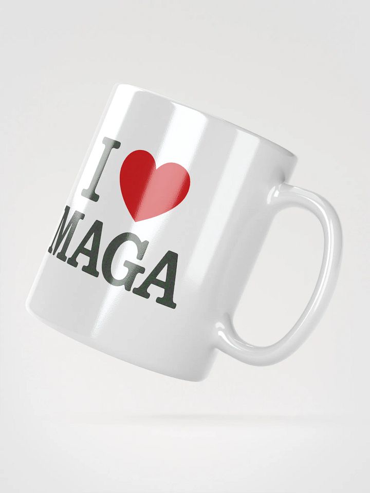 I Love MAGA - White Mug product image (2)