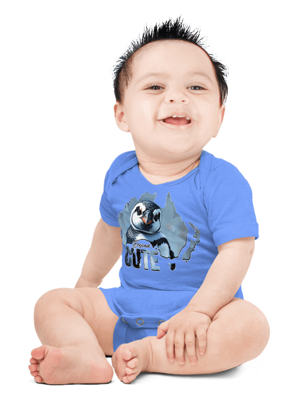 Pondering Penguin: Beyond Cute - Baby Onesie product image (7)