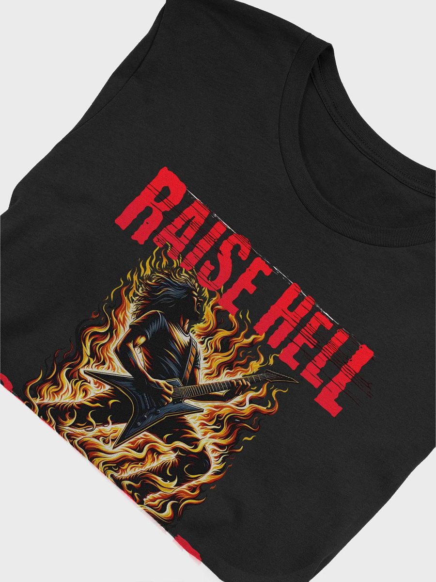 Raise Hell Play Loud (Bella+Canvas T-Shirt) product image (3)