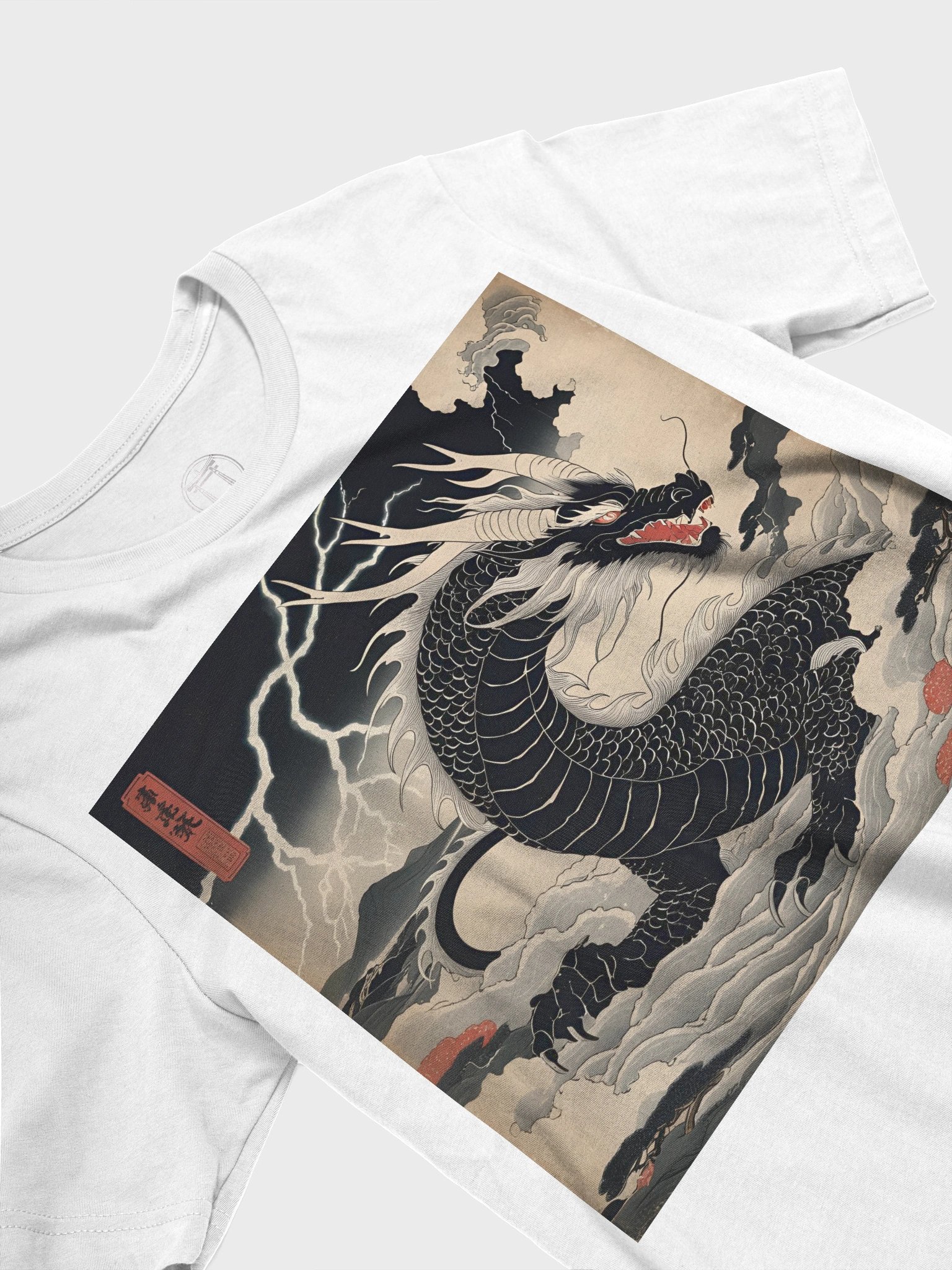 Ryoshin - Kurai Ryū (Dark Dragon), Ancient Ryū Collection, T-Shirt, Front Design product image (5)