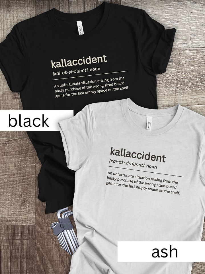 Funny Definition Board Gamer Shirt, Nerdy Board Game Collection Black T-shirt, Kallaccident product image (2)