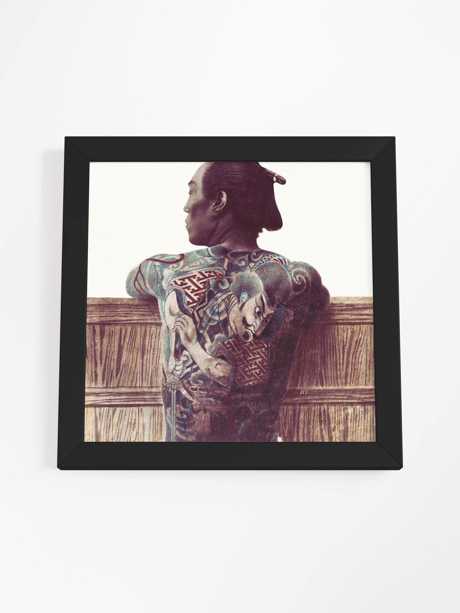 Tattooed Man, late 19th century – Photo by Kusakabe Kimbei Matte Poster product image (4)