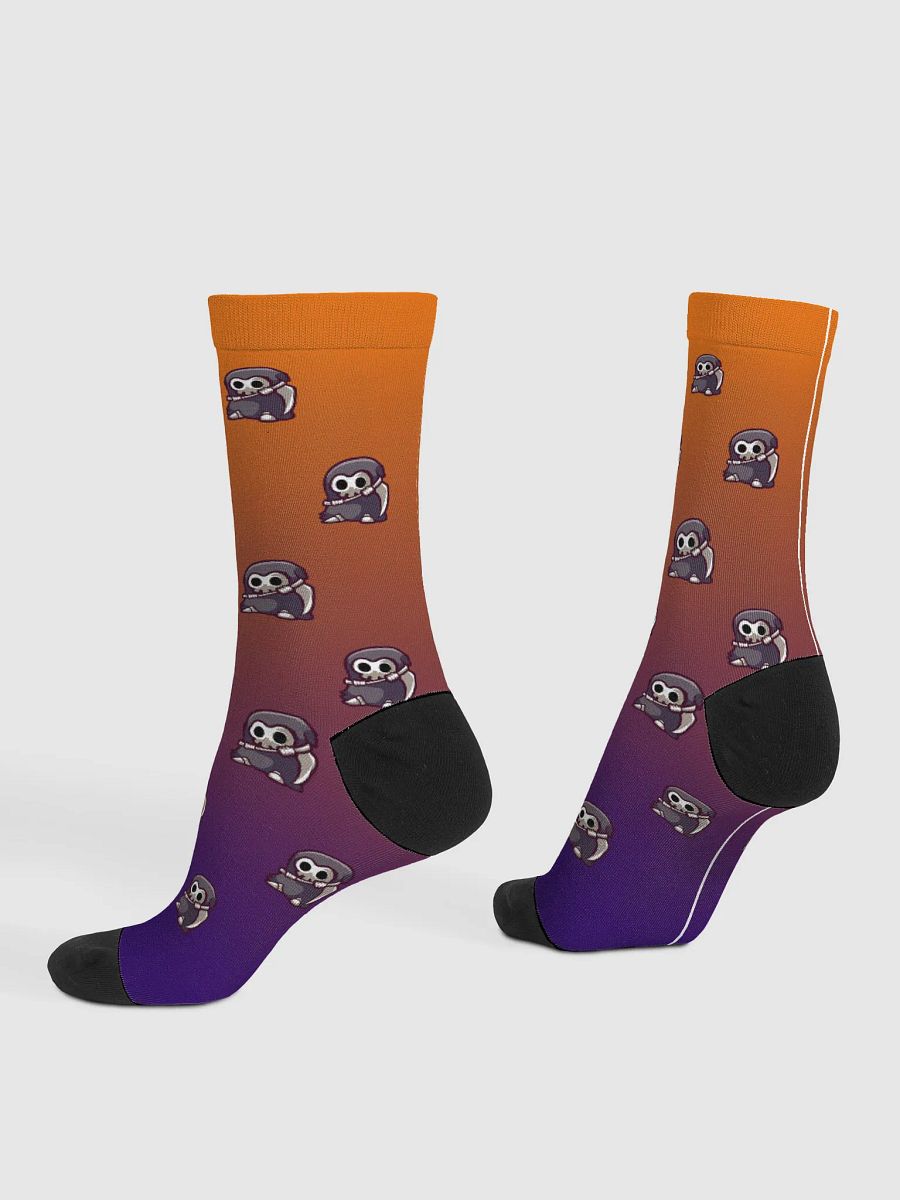 Grim Logo Socks - Purple & Orange product image (4)
