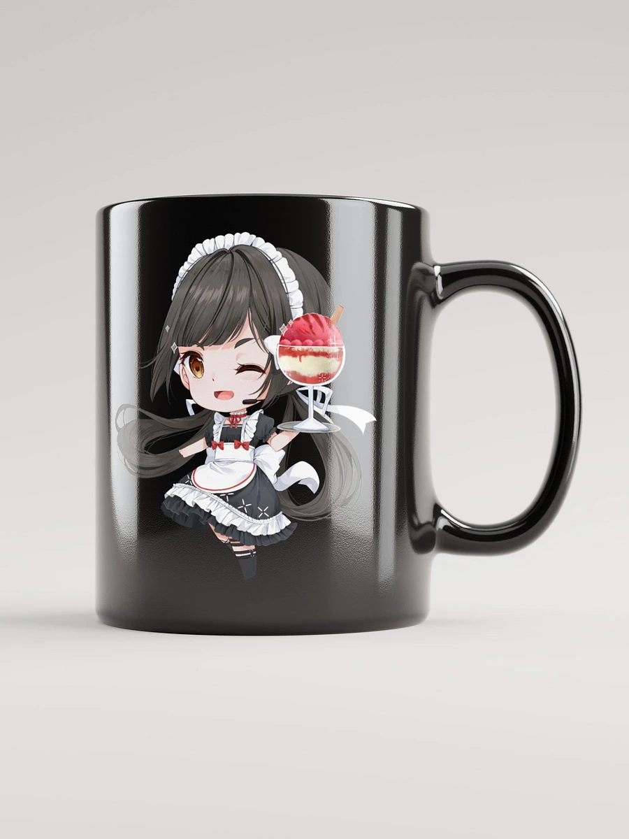 Black Glossy Mug - Annabella Maid (Tower of Fantasy) product image (11)