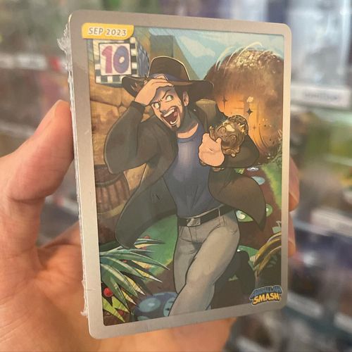 The September #AbdallahMerch Trading Cards arrived today! This design commemorates the #MarioParty Marathon we’ve been having...