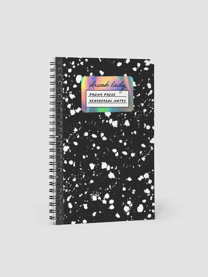 Drunk Dress Rehearsal Notes 📓 product image (1)