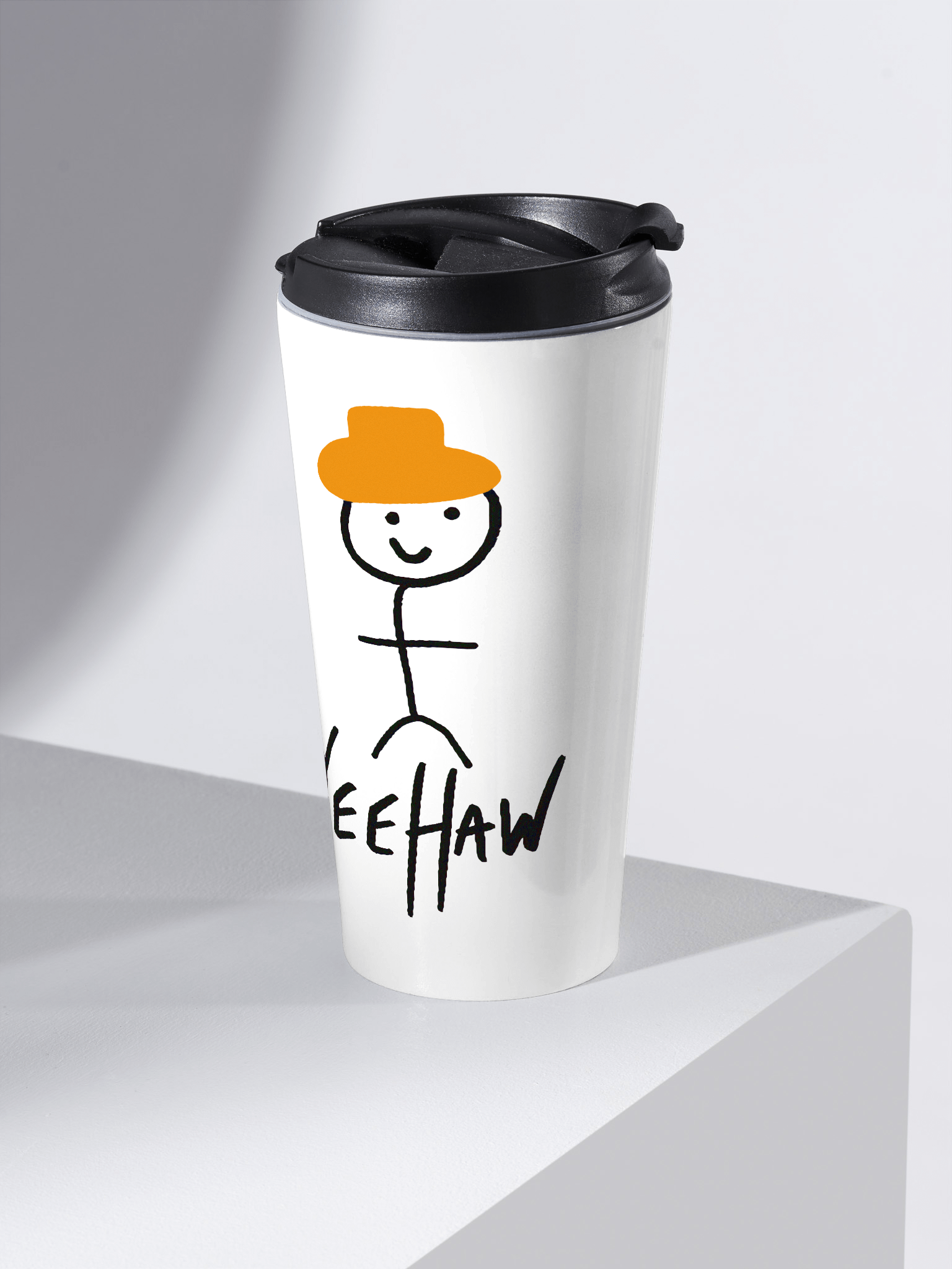 McKaty's StickCowboy Stainless Steel Travel Mug product image (2)