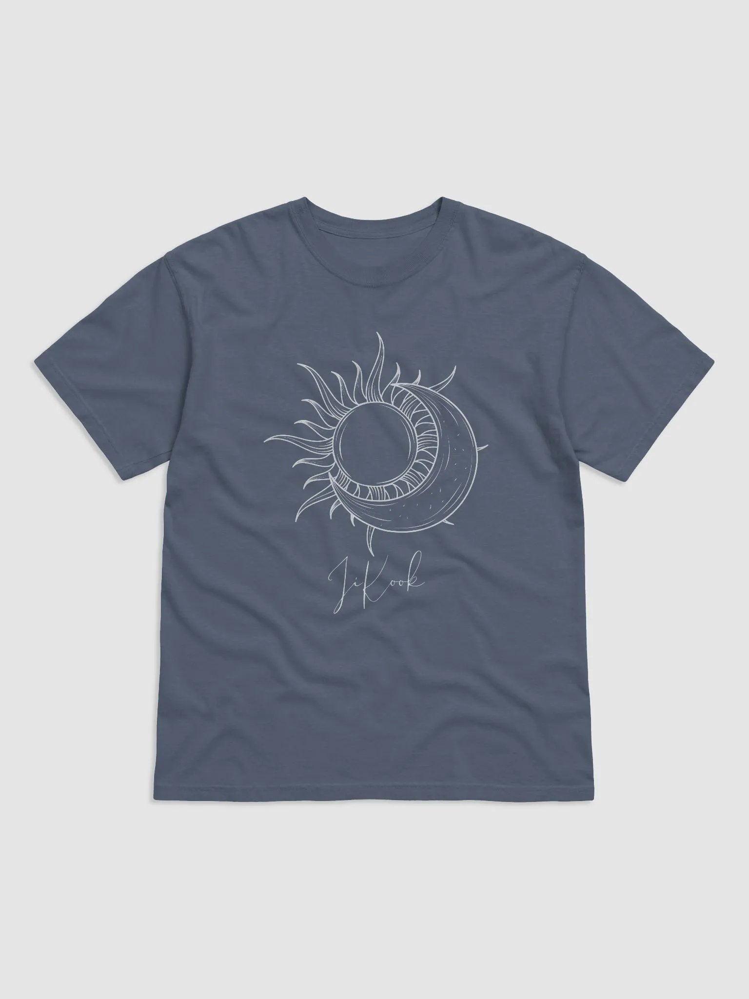 Our Sun and Moon Couple heavyweight t-shirt product image (1)