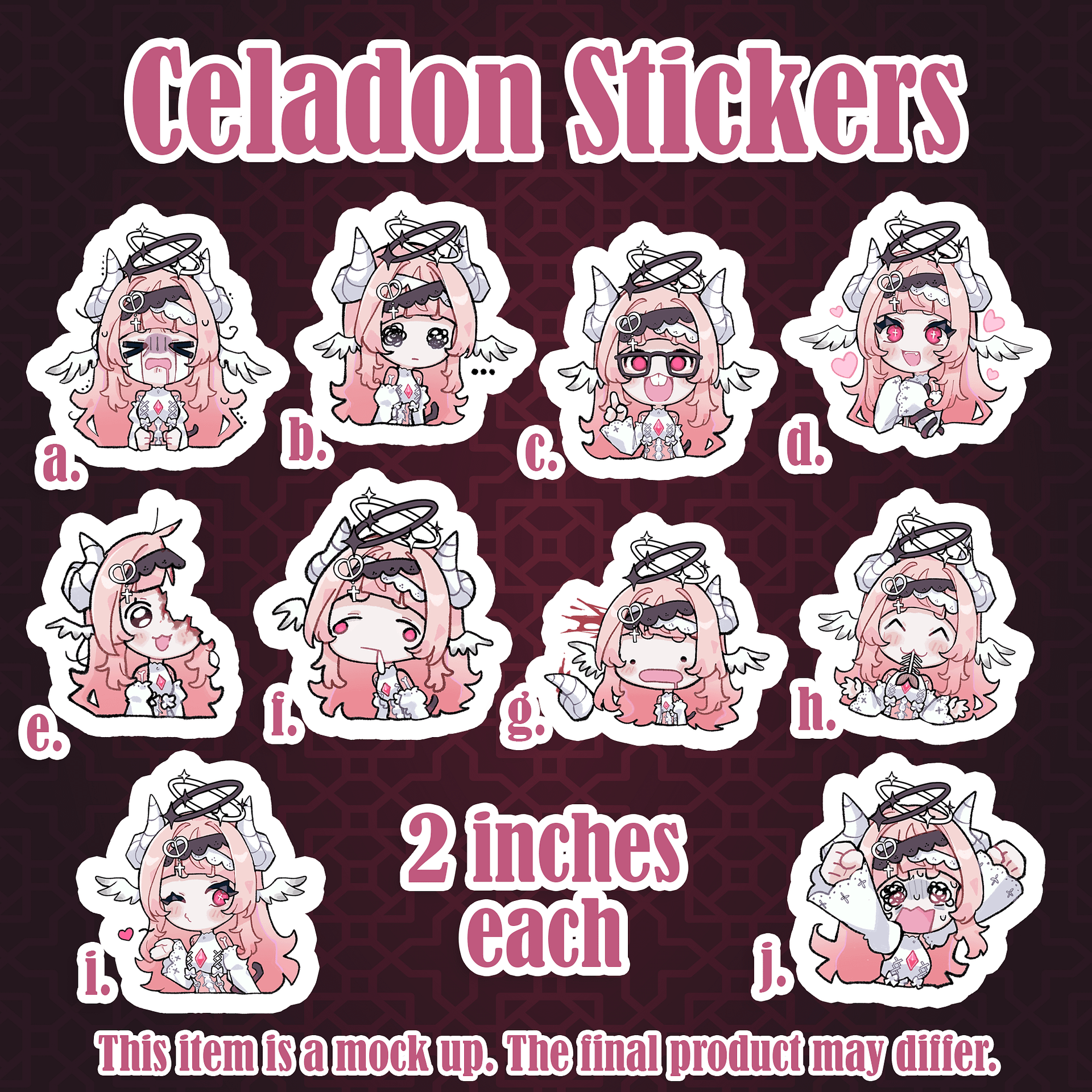Celadon Stickers [PREORDER] product image (1)