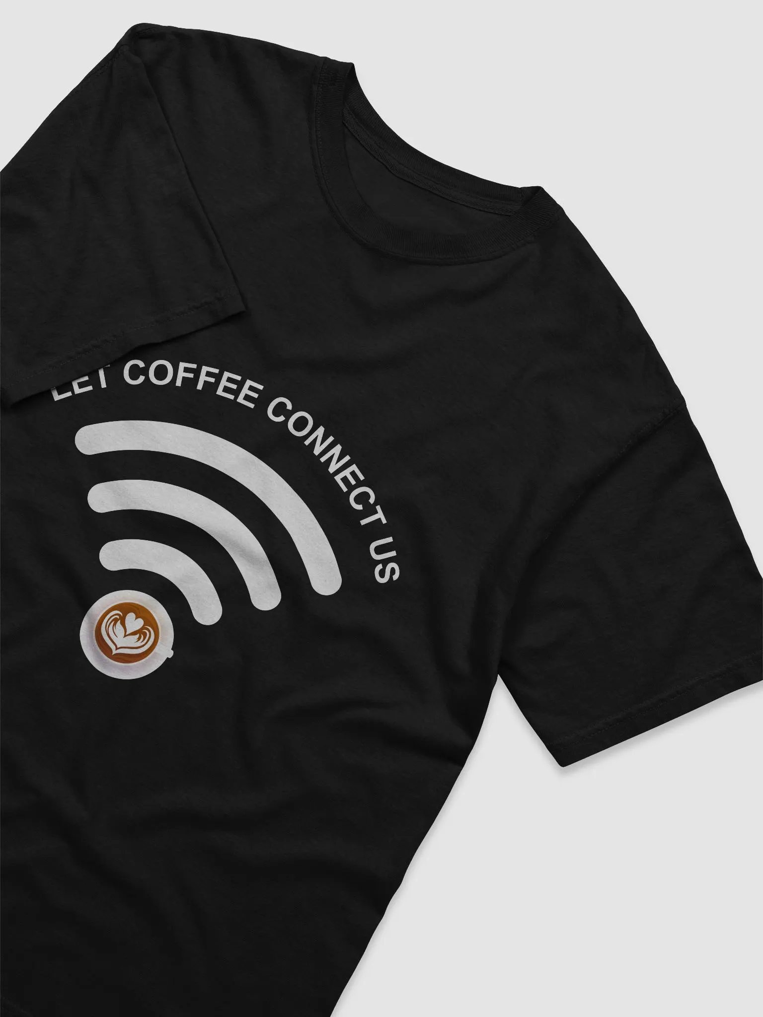 COFFEE CONNECT T-SHIRT (WHITE) product image (1)