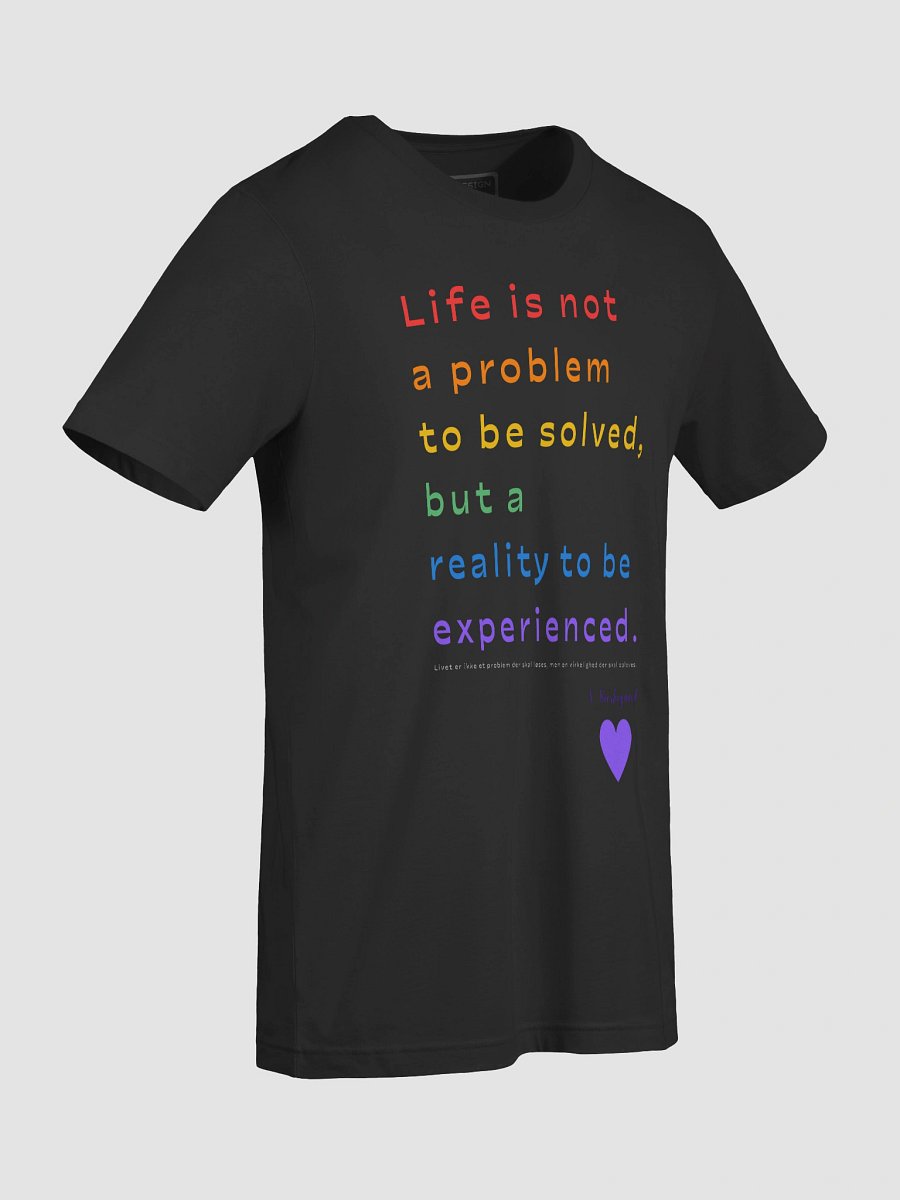 Embrace the Experience – Kierkegaard's Wisdom on Life - Bella+Canvas Supersoft T-Shirt product image (95)