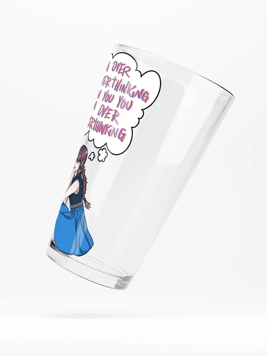 Over Overthinking Anime Glass product image (5)