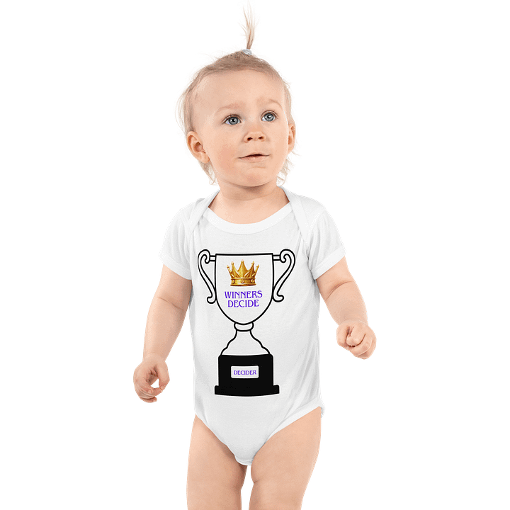 Winners Decide Baby Bodysuit product image (1)