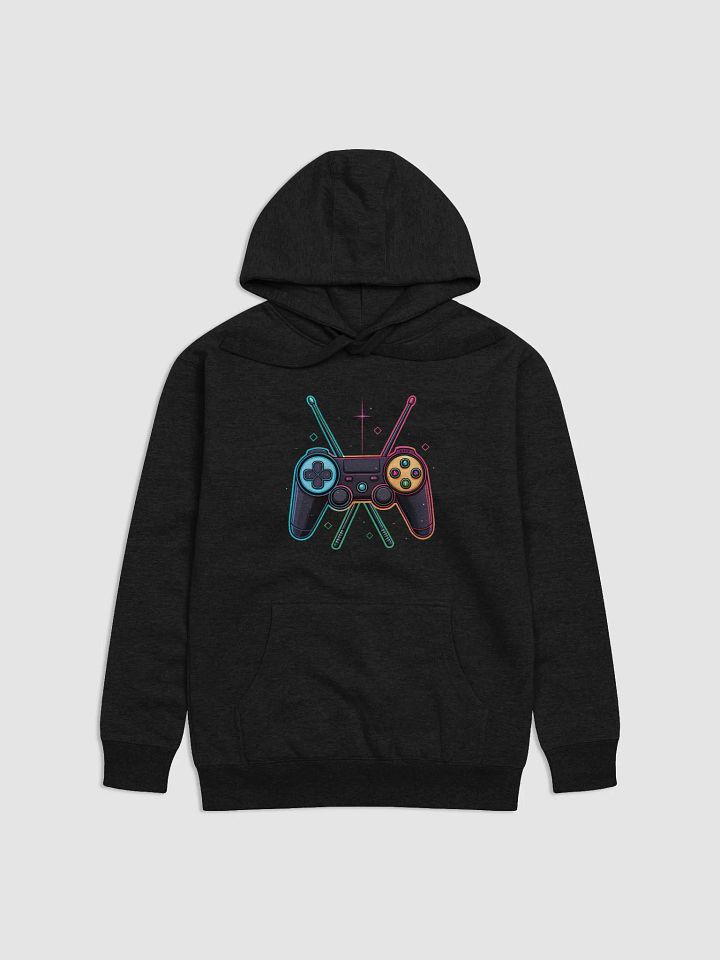 Drumstick Controller Hoodie – Perfect Fusion of Gaming and Music for True Enthusiasts product image (1)
